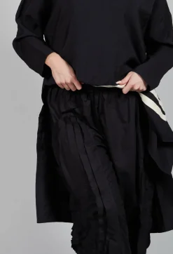 Fold Texture Trousers in Beige