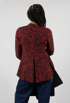 Fortunate Shirt in Red Floral