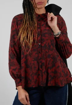 Fortunate Shirt in Red Floral