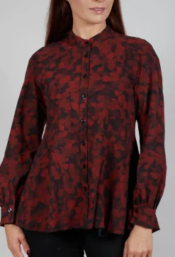 Fortunate Shirt in Red Floral