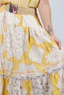 Friendship Quilt Skirt in Chickie