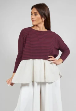 Fusto E Jumper in Vino
