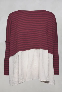 Fusto E Jumper in Vino