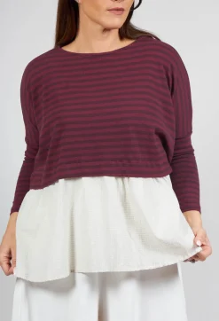 Fusto E Jumper in Vino