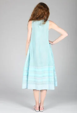 Fyodor Dress in Chalky Blue