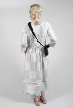 Gail Dress in Blue Multicolour