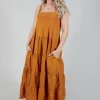 Galassia Dress In Ambra