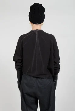 Gasa Knitted Beanie in Black
