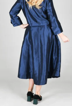 Gavina Skirt in Marine