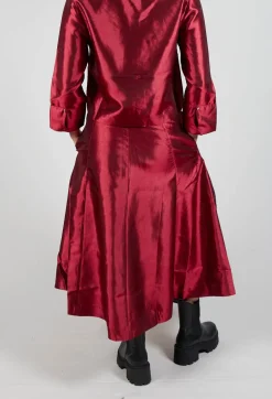 Gavina Skirt in Rouge
