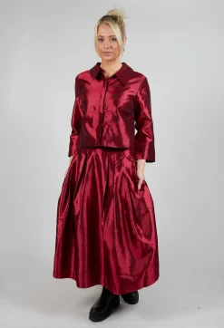 Gavina Skirt in Rouge