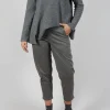 Geisha Long Trousers in Anthra