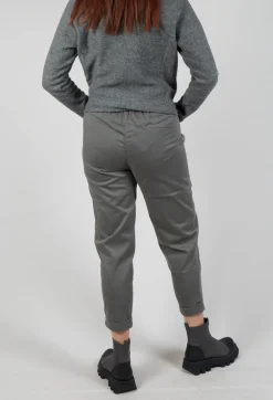 Geisha Long Trousers in Anthra