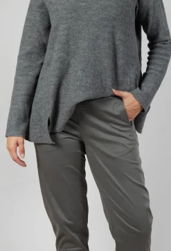 Geisha Long Trousers in Anthra