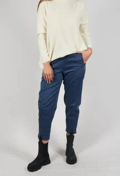 Geisha Long Trousers in Dark Night