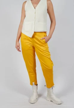 Geisha Long Trousers in Honey