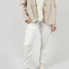 Geisha Long Trousers in  Undyed