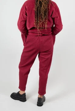 Geisha Trousers in Scarlet