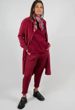Geisha Trousers in Scarlet