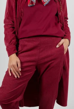 Geisha Trousers in Scarlet