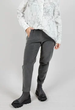 Geishan Long Trousers in Anthra