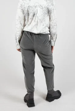 Geishan Long Trousers in Anthra