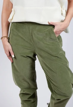 Geishan Long Trousers in Khaki