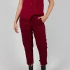 Geishan Trousers in Scarlet