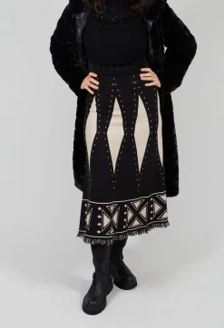 Gelsomina Skirt in Noir