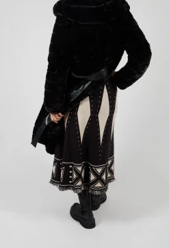 Gelsomina Skirt in Noir