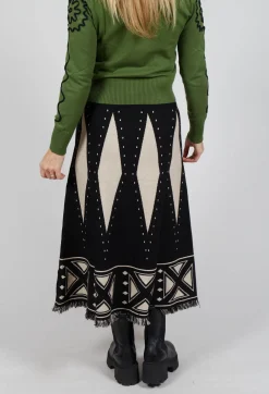 Gelsomina Skirt in Noir