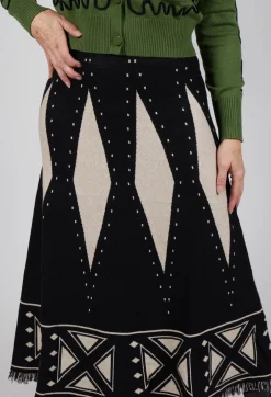 Gelsomina Skirt in Noir