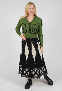 Gelsomina Skirt in Noir