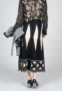 Gelsomina Skirt in Noir