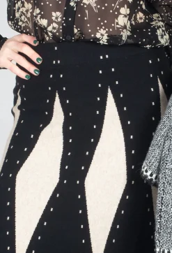 Gelsomina Skirt in Noir