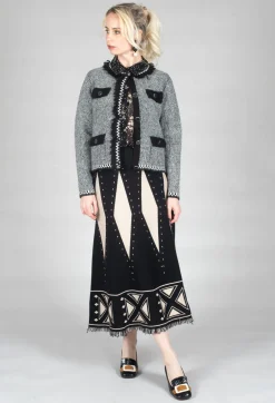 Gelsomina Skirt in Noir