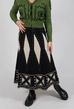 Gelsomina Skirt in Noir