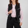 Gemma Gilet in Black