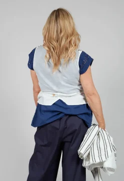 Gemma Gilet in Natural