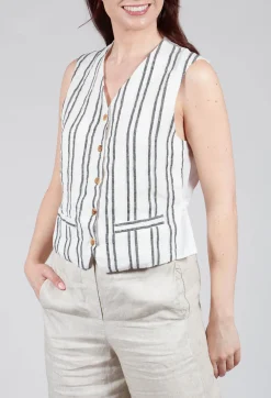 Gemma Gilet in Natural