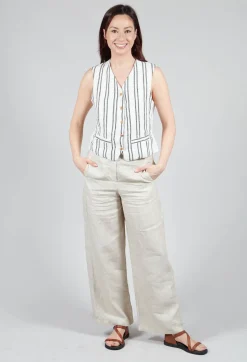 Gemma Gilet in Natural