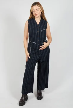 Gemma Gilet in Navy