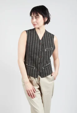 Gemma Gilet in Sepia