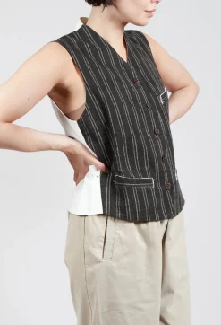 Gemma Gilet in Sepia