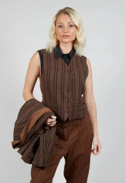 Gemma Gilet in Tobacco