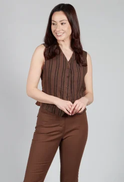 Gemma Gilet in Tobacco