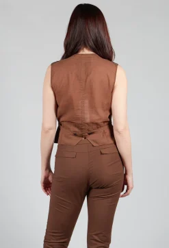 Gemma Gilet in Tobacco