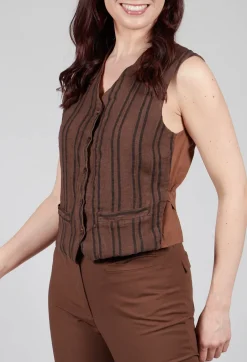Gemma Gilet in Tobacco