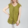 Geraniund Blouse in Kasper Green