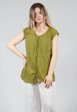 Geraniund Blouse in Kasper Green